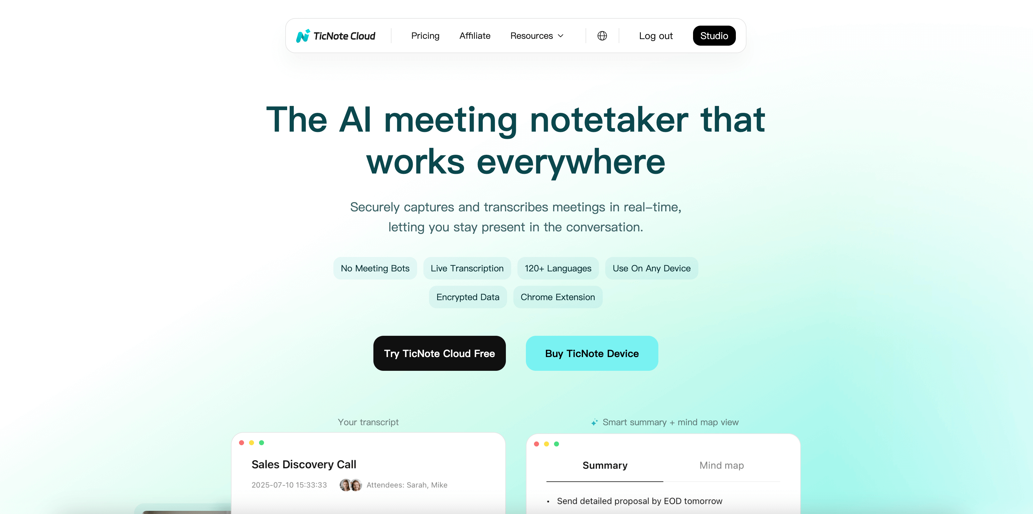 TicNote Cloud